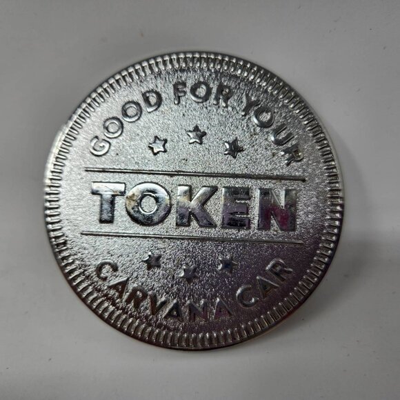 Carvana Car Token "The New Way To Buy A Car" 3 Inch Token - Picture 3 of 7